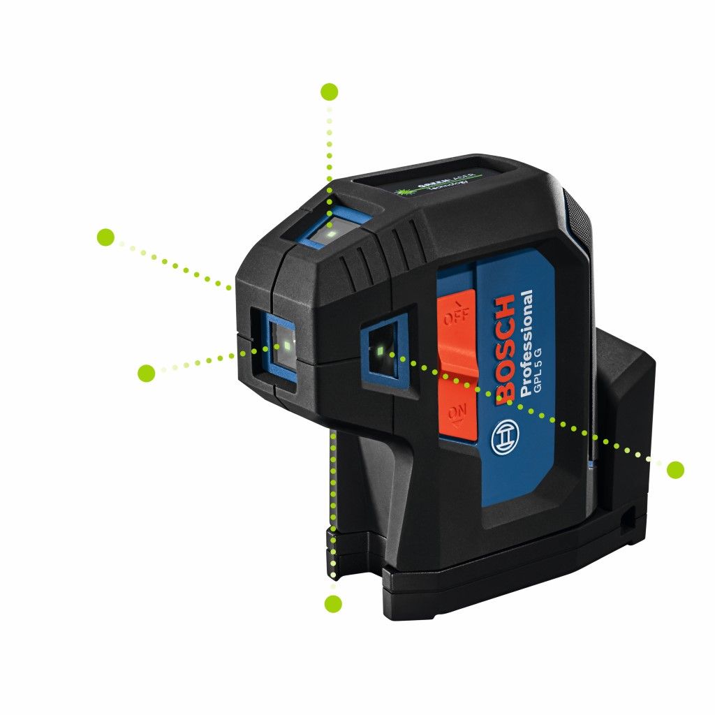 Bosch GPL 5 G Puntlaser in Doos - 0601066P00