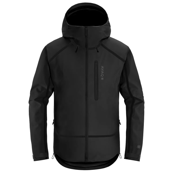 Veste ski de randonnée AYAQ LONAK HARDSHELL JKT M BLACK STORM
