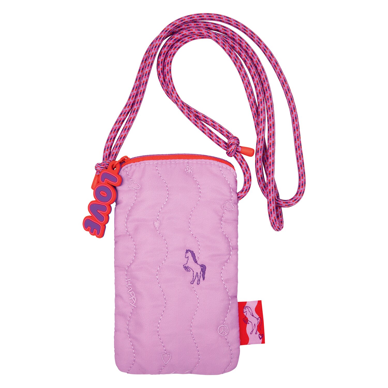 DIE SPIEGELBURG Handytasche I LOVE HORSES