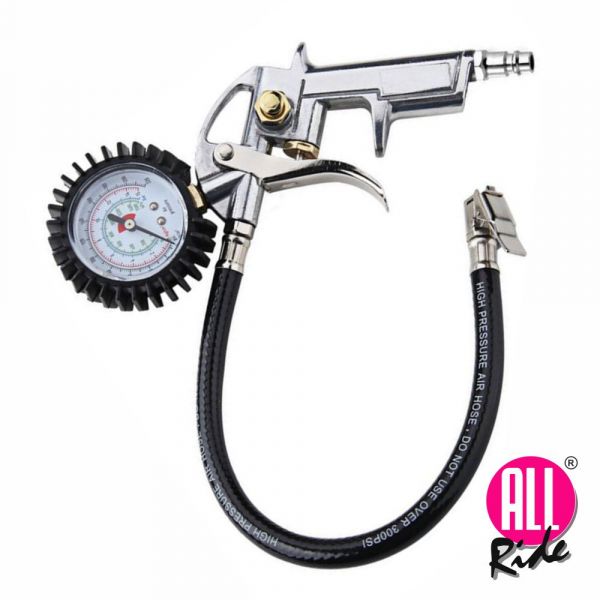 All-ride Pistola Sopradora para Compressor com Manómetro AUTO033