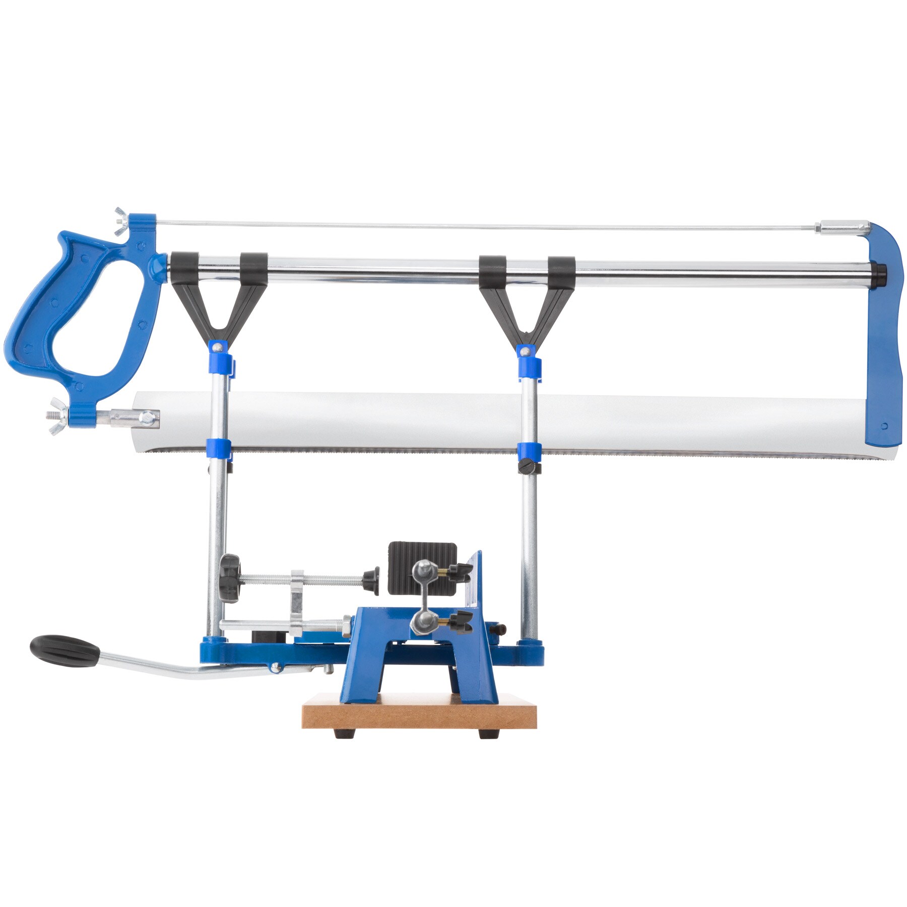 tectake® Gehrungssäge, Klingenlänge 550 mm, 11 Schnittwinkel, für Holz, Kunststoff und Aluminium