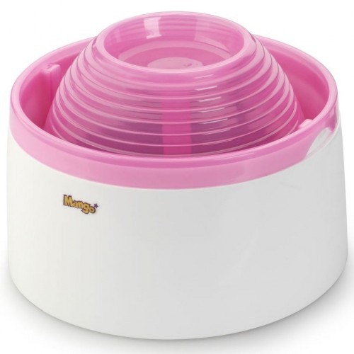 Dispensador de água Cascade para animais de estimação, rosa