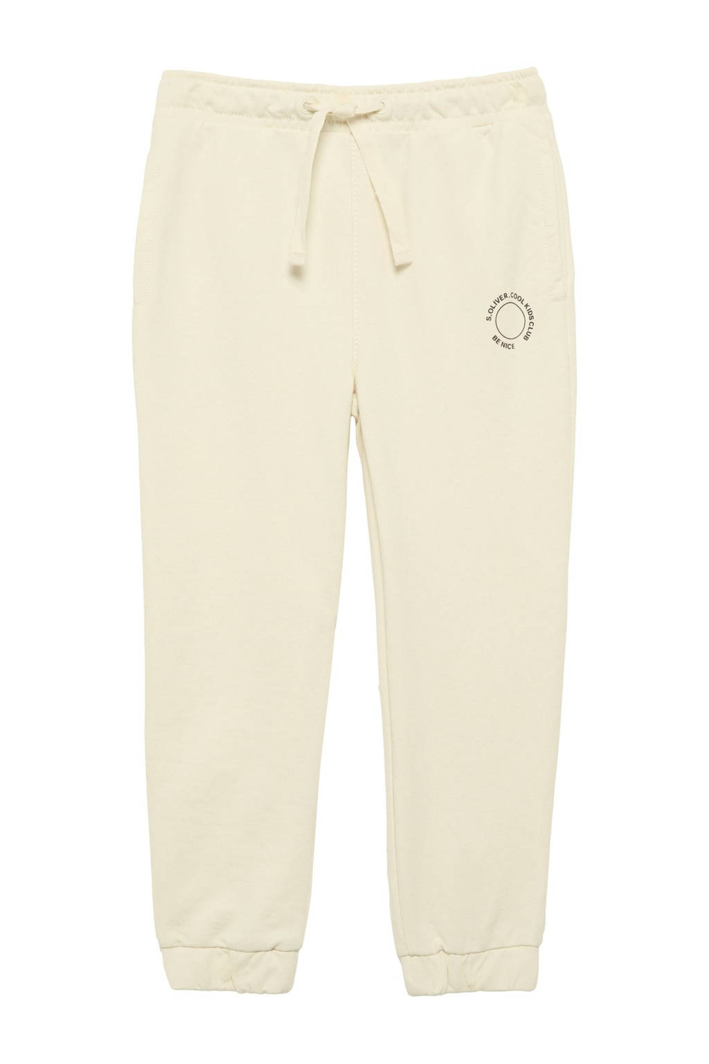 s.Oliver joggingbroek ecru