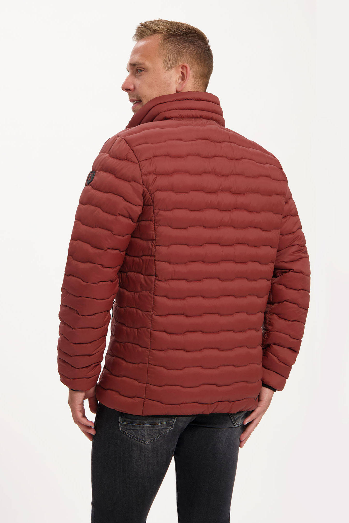 Kjelvik outdoor jas Hjalmar rood