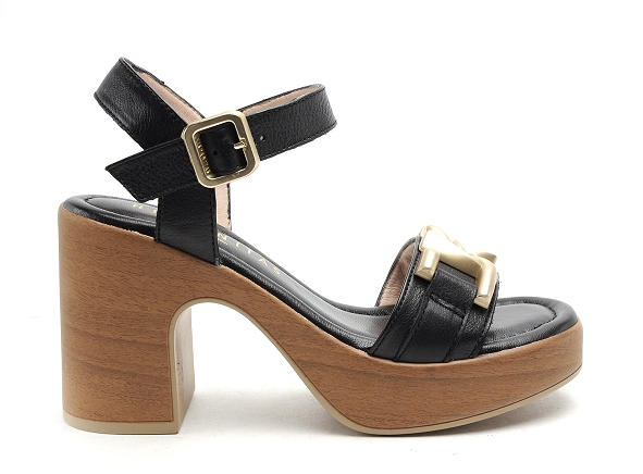 Hispanitas nu pieds talons femme hv232654 noir