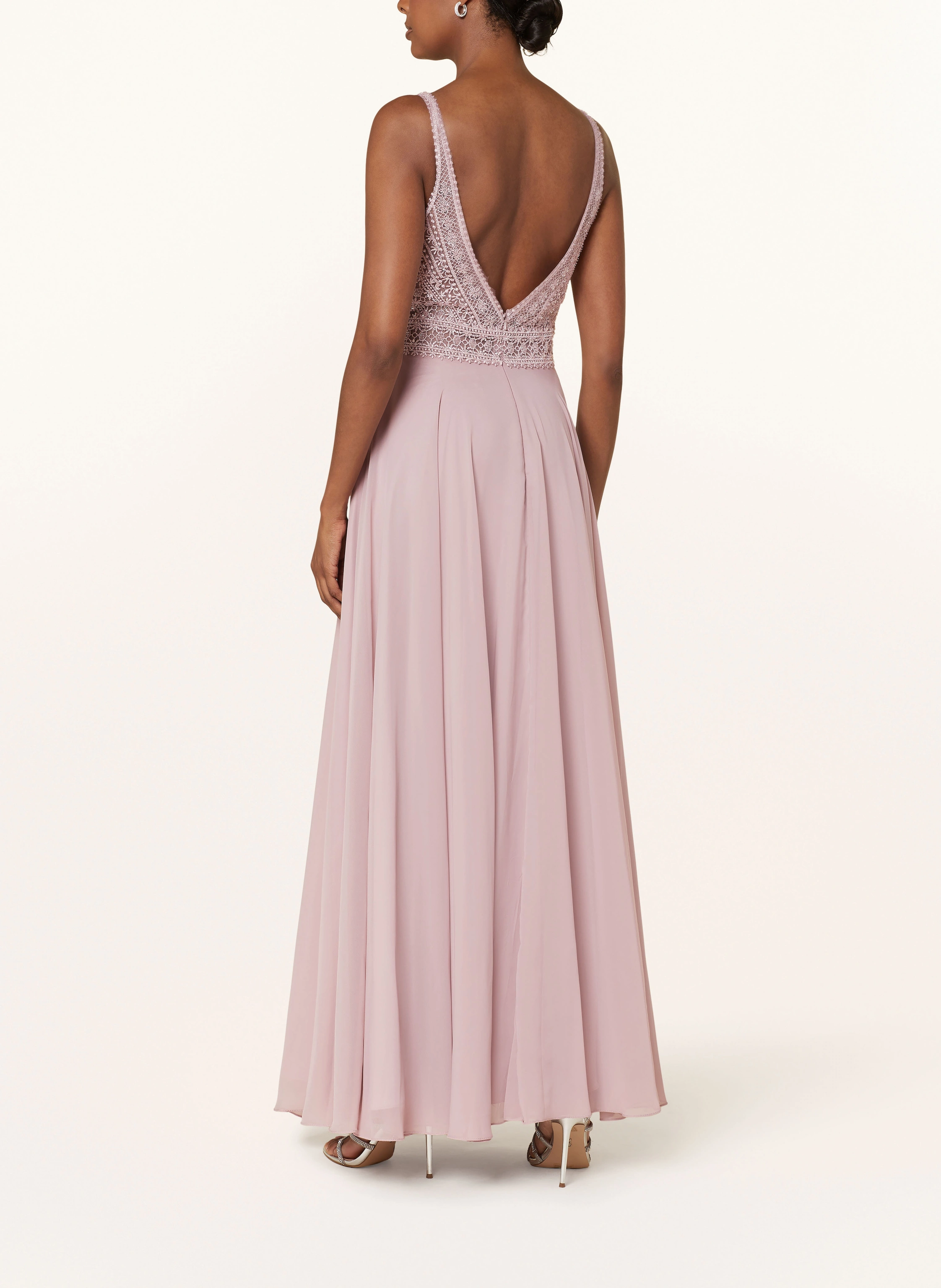 Hey Kyla Abendkleid mit Spitze und Schmucksteinen