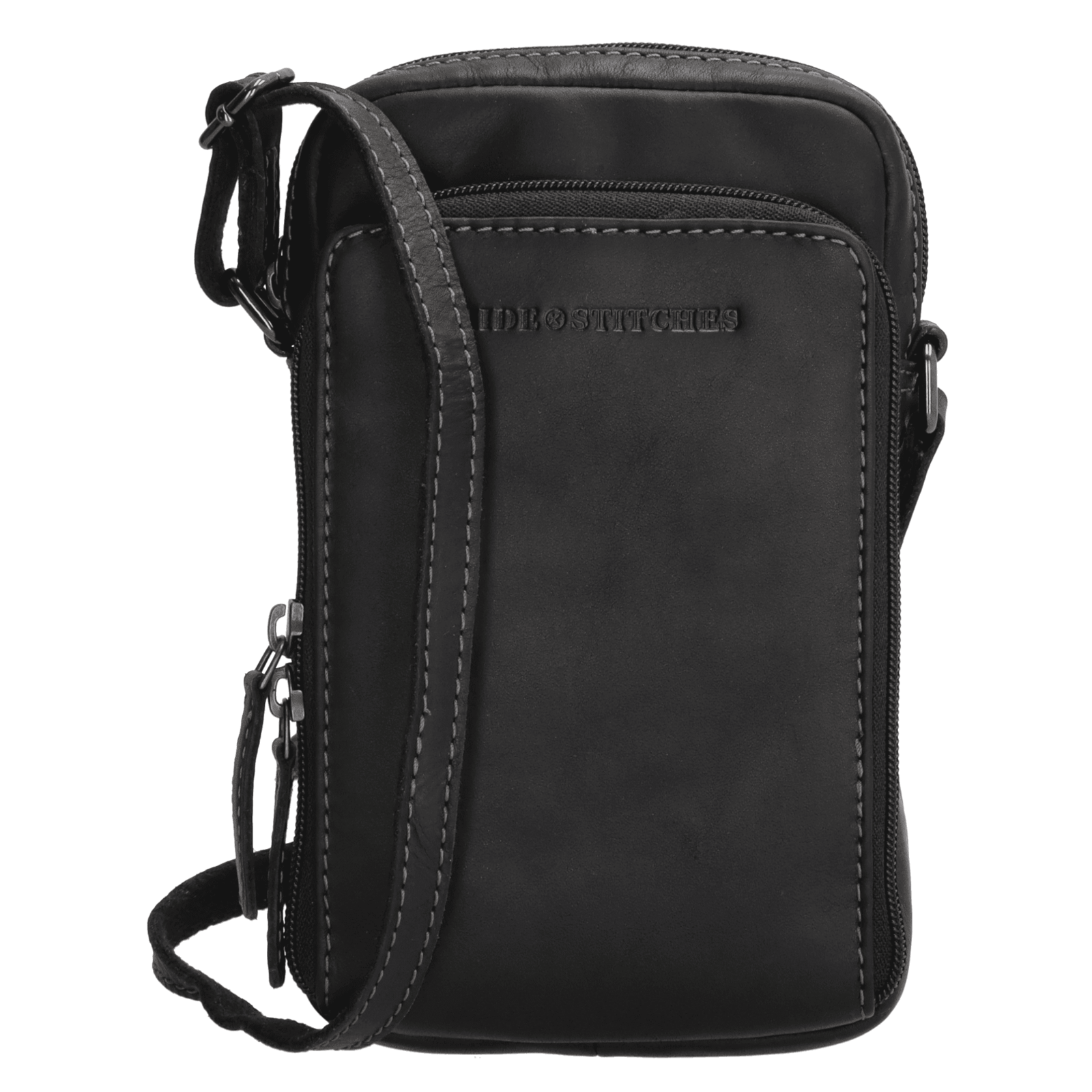 Hide & Stitches Japura Telefoontasje Zwart
