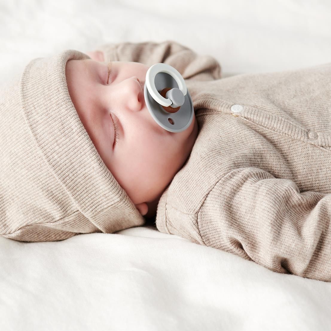 Noppies Newborn Longsleeve Nanyuki - Taupe Melange