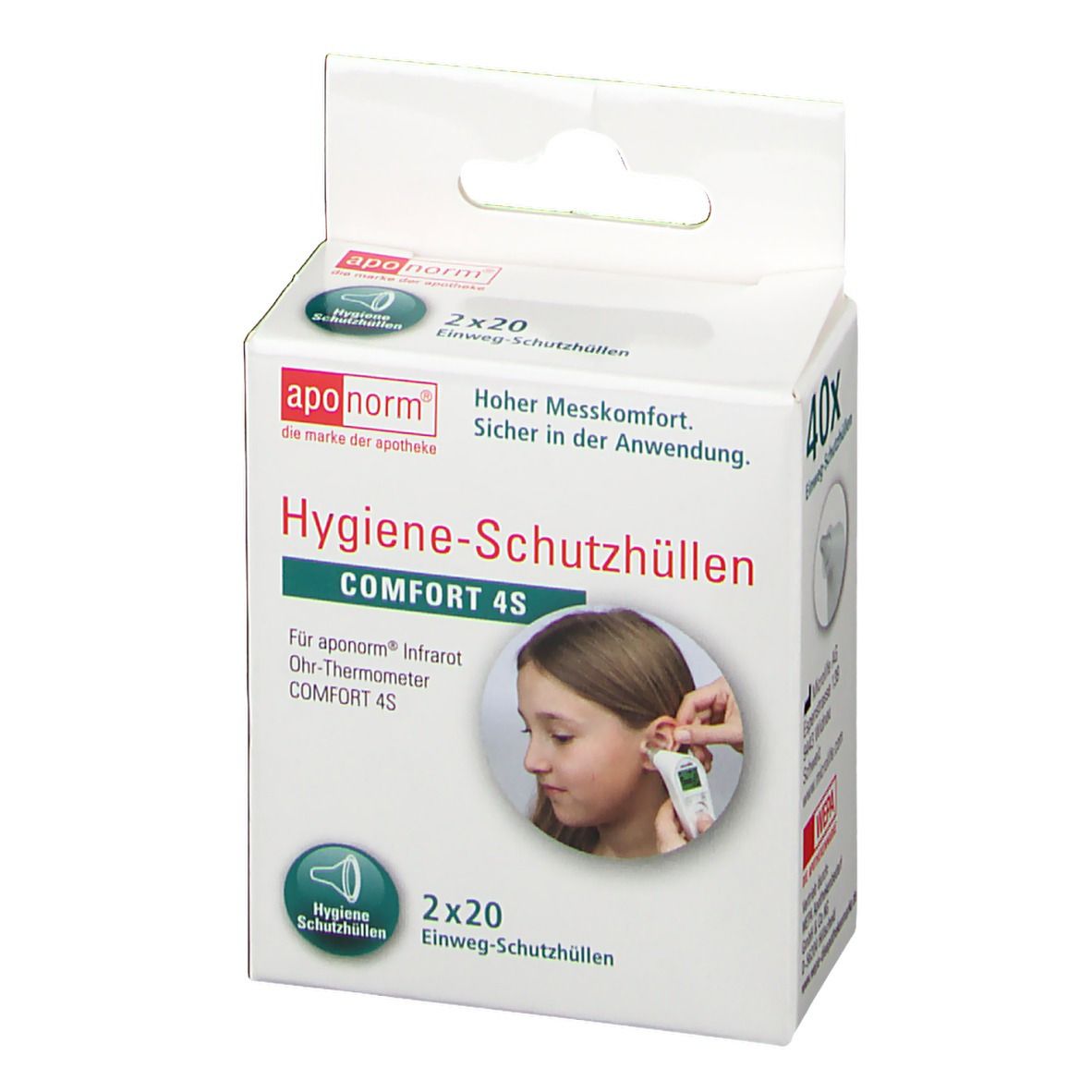 aponorm® Ohrthermometer Comfort  Schutzhüllen