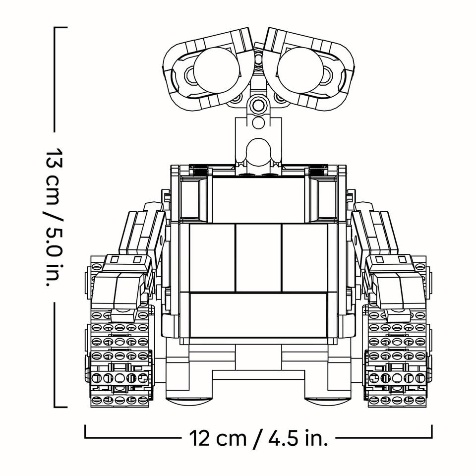 LEGO Disney Wall-E en EVE 43279