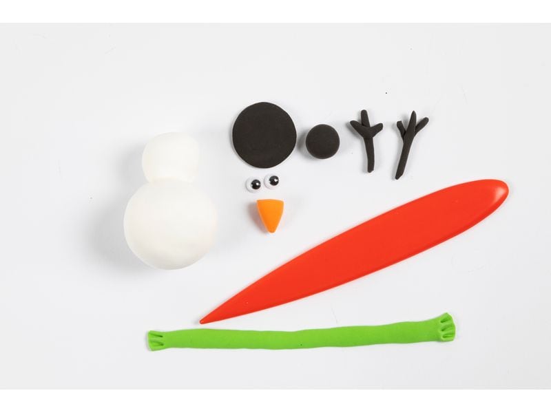 Creativ Company Bastelset Weihnachtskugeln Modellieren Individuell gestaltete Kugeln für den Weihnachtsbaum