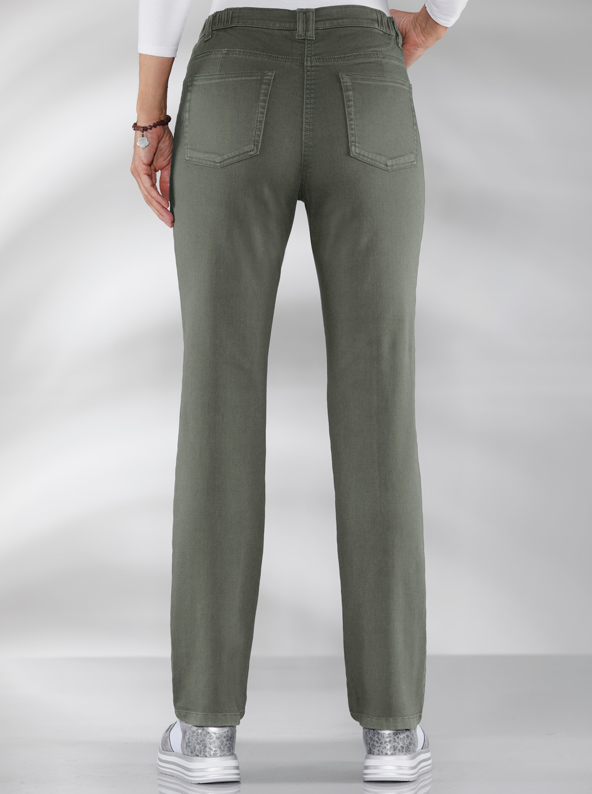 Stretch-Hose mit seitlichem Dehnbund