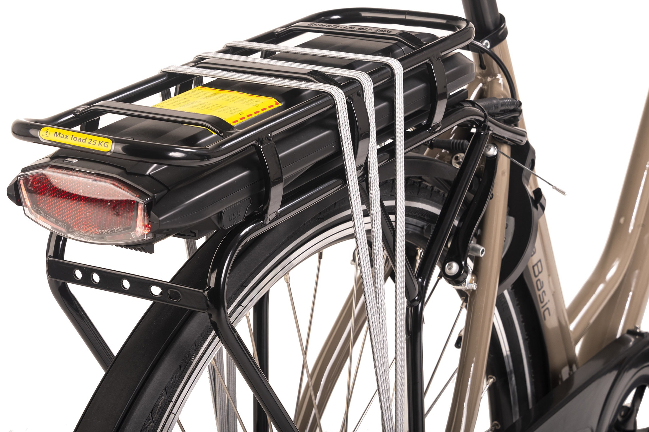 Hollandia E-Citybike Damen 28'' Optima Basic Braun 7 Gänge