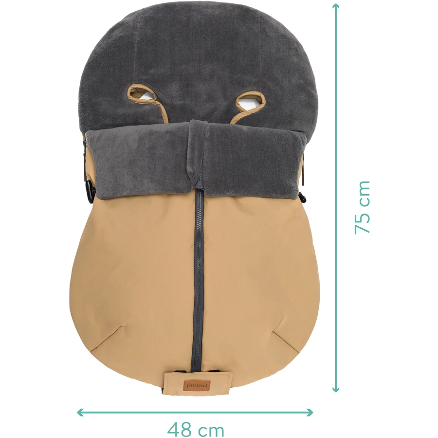 fillikid Winterfußsack Sella Elite Cappuccino