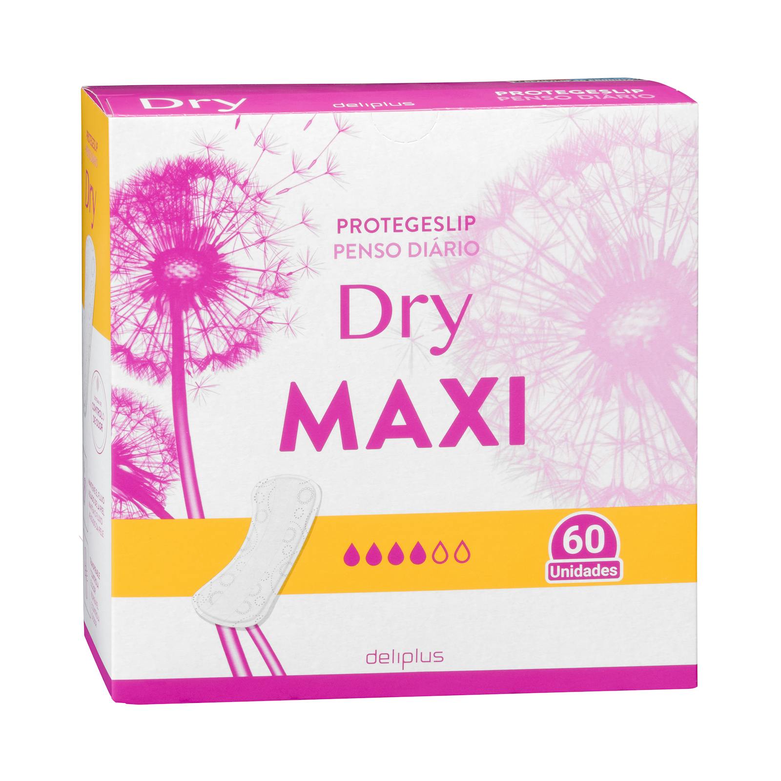 Protège-slip maxi Deliplus Dry