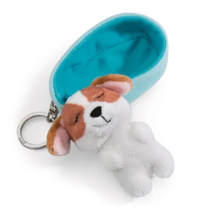 NICI Schlüsselanhänger Sleeping Pets Hund 8cm