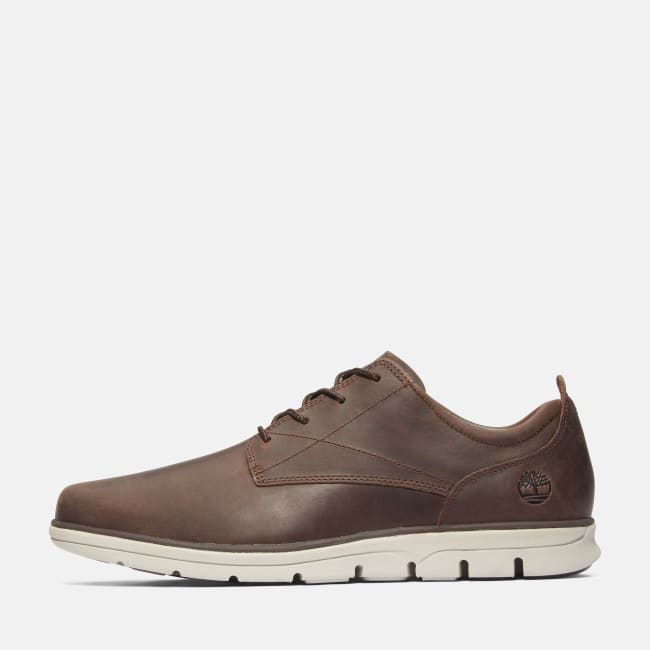 Scarpa Oxford in Pelle Bradstreet da Uomo in                marrone