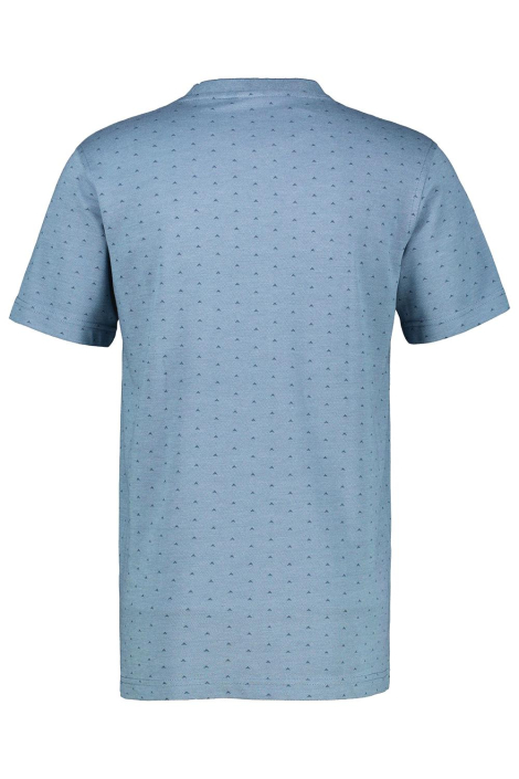 Lerros blauwe heren t-shirt