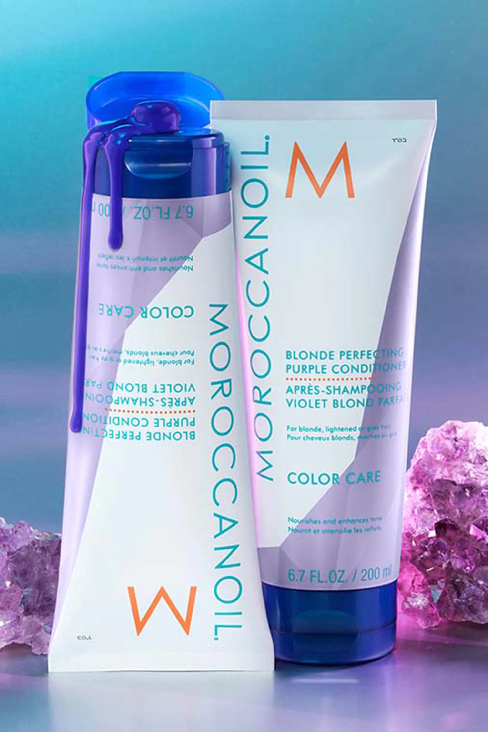 Moroccanoil Après-shampoing violet Blond Parfait-200 ml