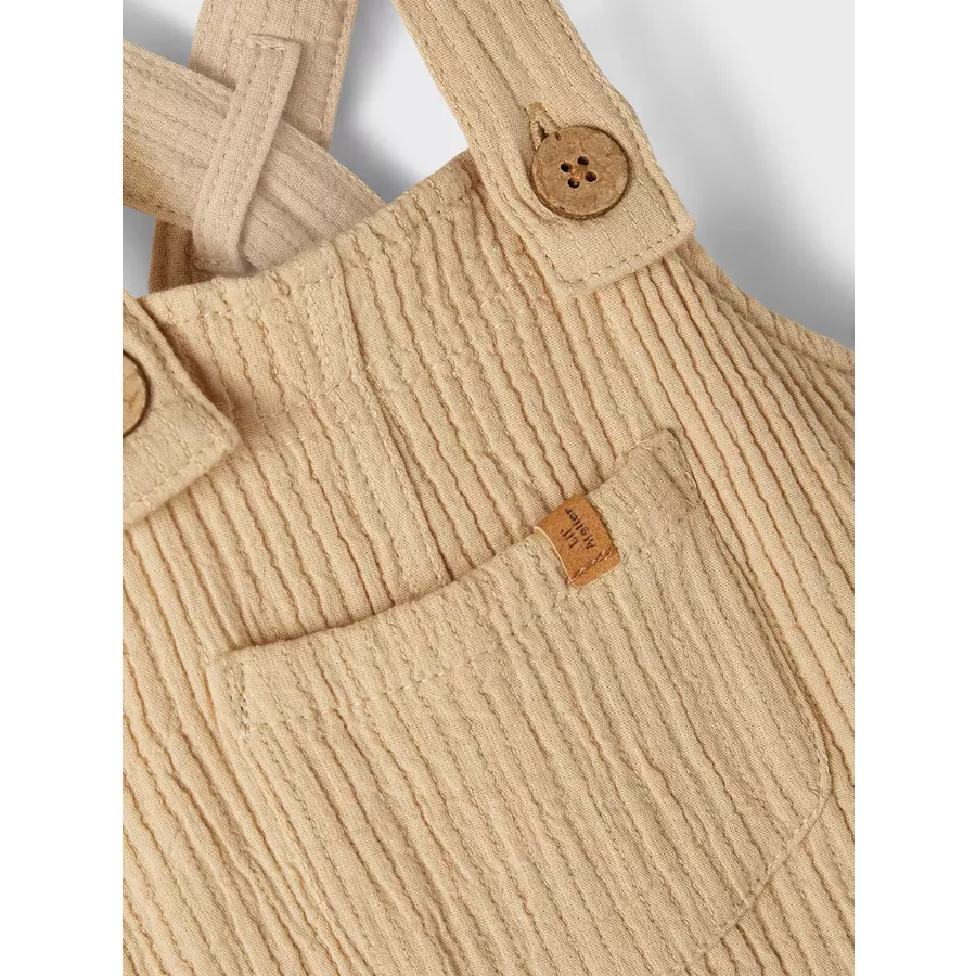 Lil'Atelier Latzhose Nbmrino Warm Sand