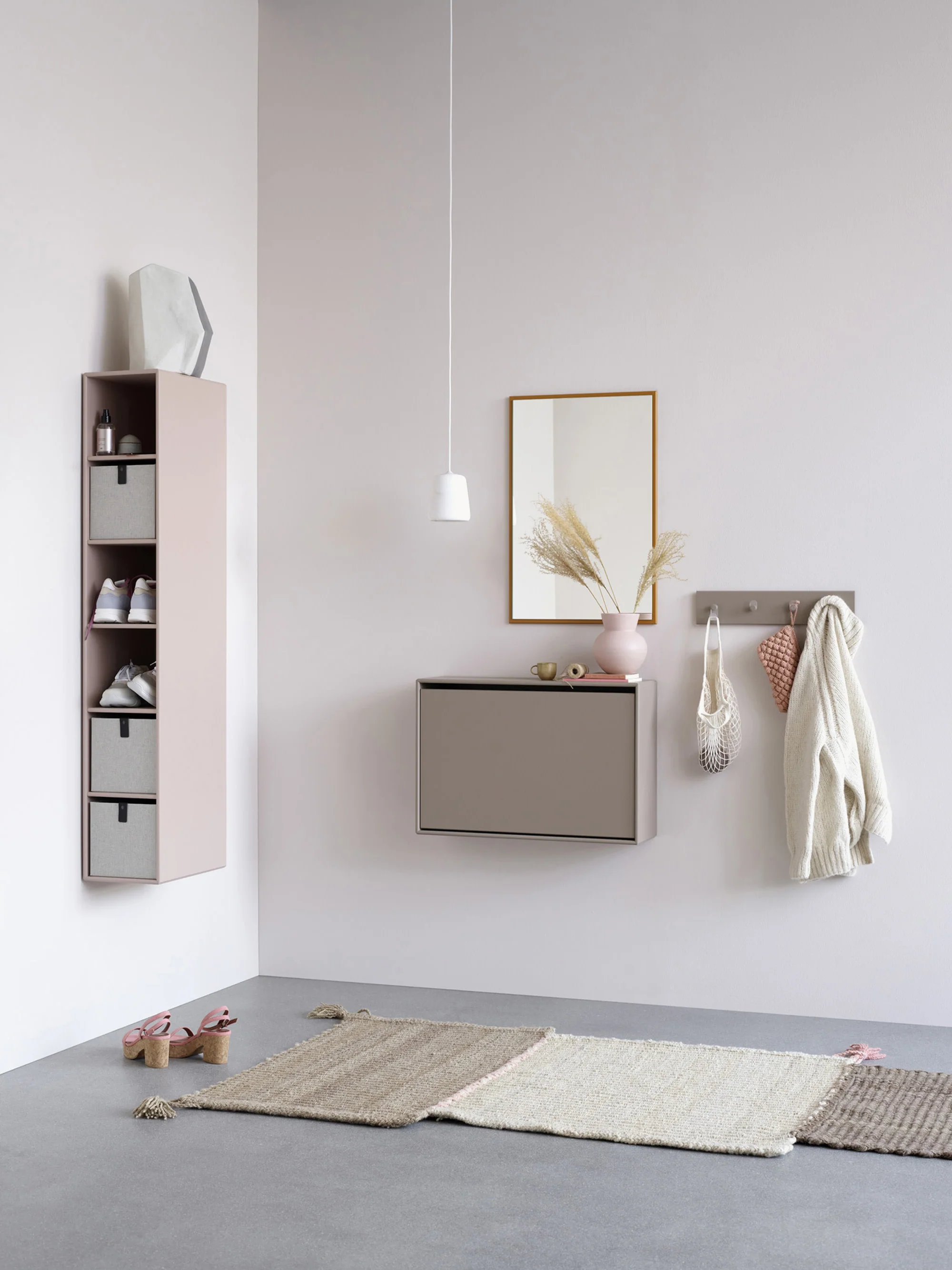 Houten schoenenkast Hide