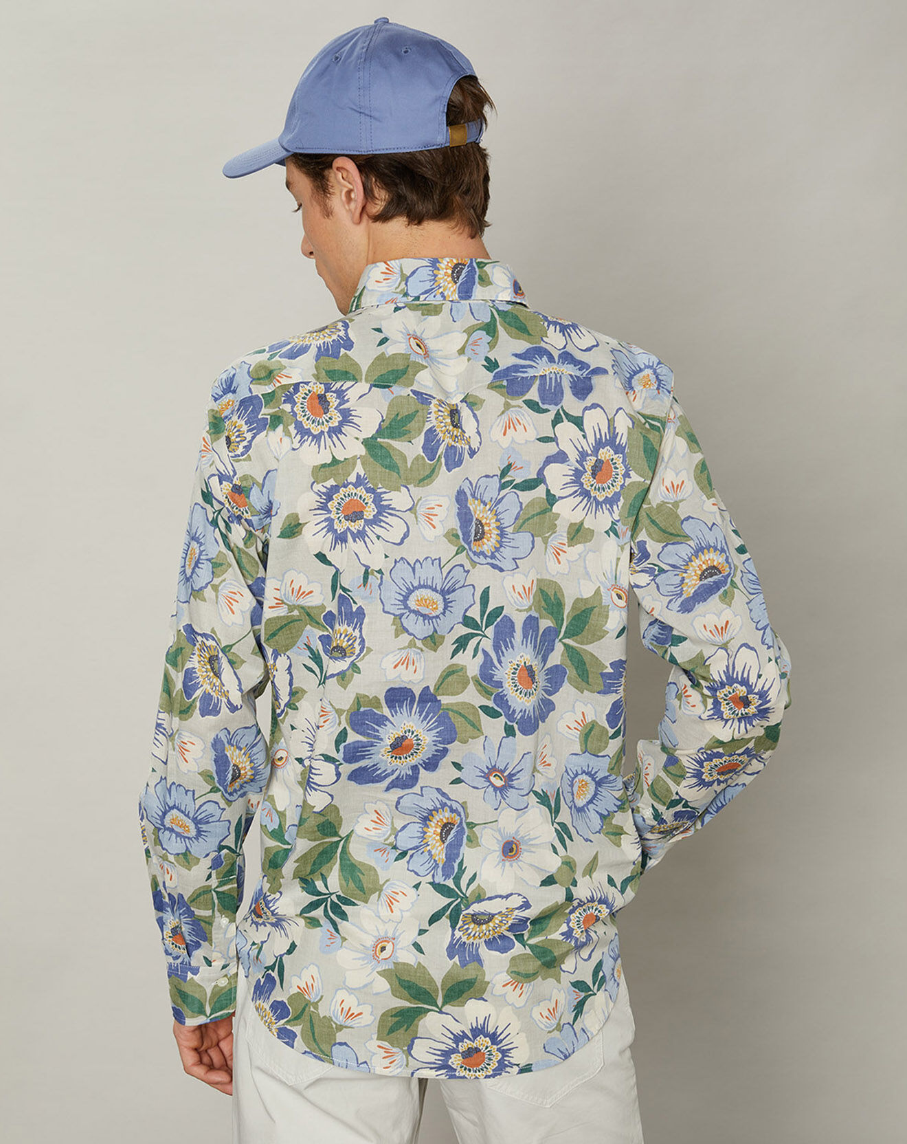 Hartford Chemise slim Storm sable