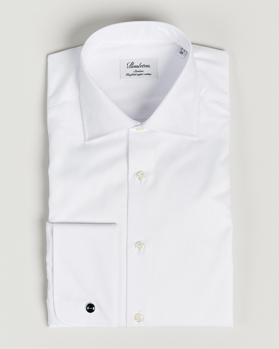 Stenströms Slimline Double Cuff White