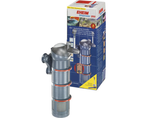 Eheim Biopower 200 binnenfilter voor aquaria, 6 W, ca. 210-650 l/u voor aquaria tot ca. 200 l