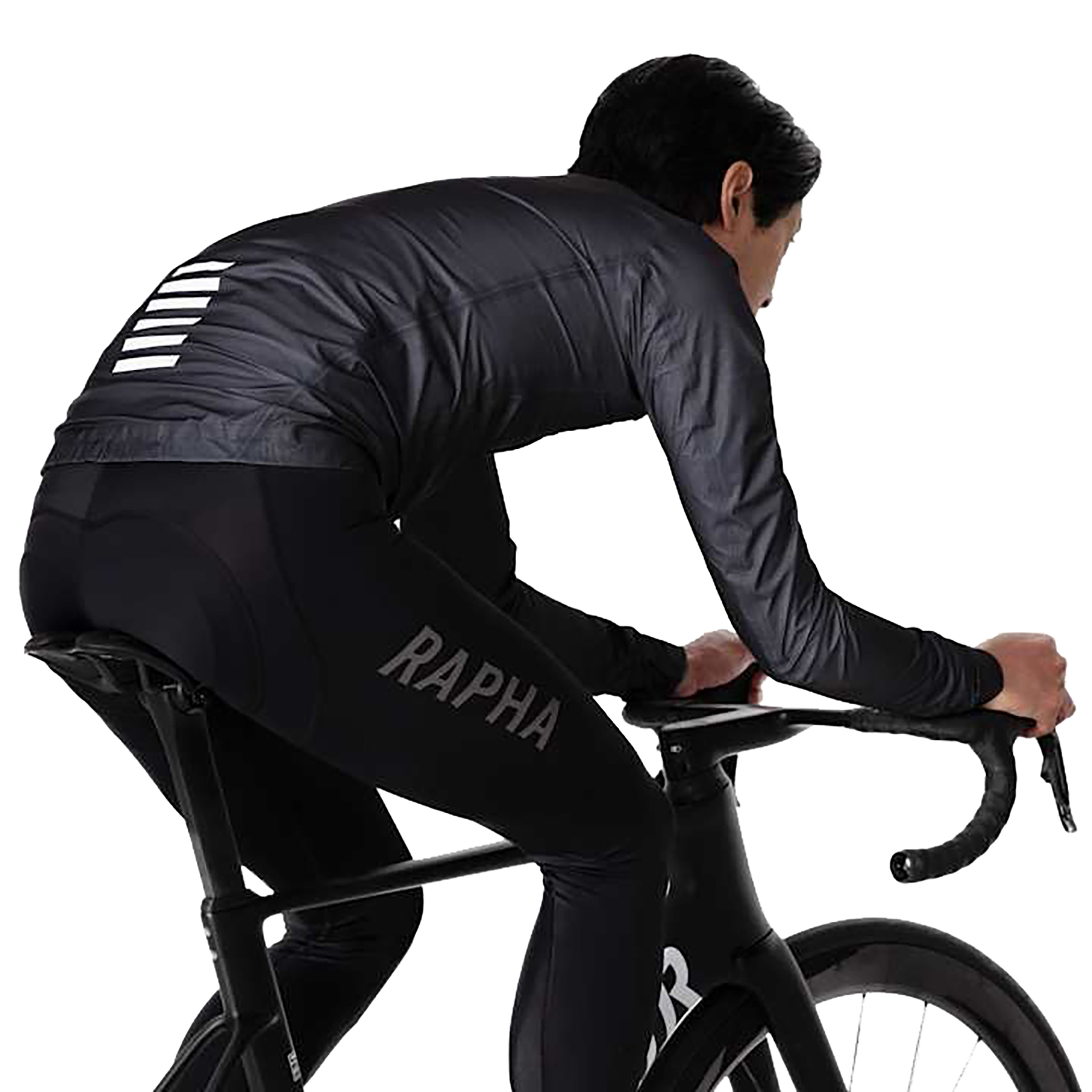 Pro Team GTX Lightweight Rain Jacket Herre Black Charcoal