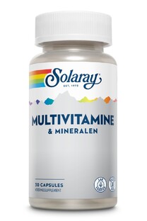 Solaray Multivitamine & Mineralen Capsules 30CP