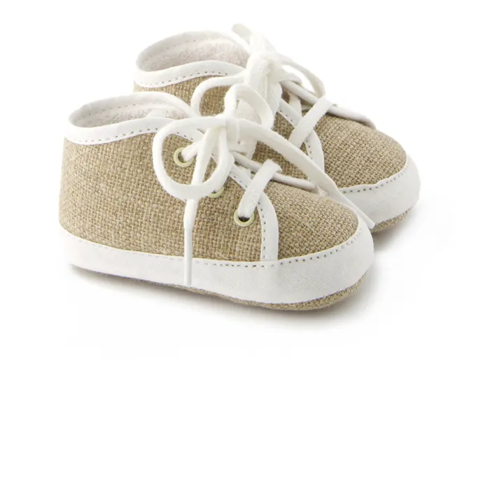 Tartine et Chocolat Chaussures en Lin | Beige