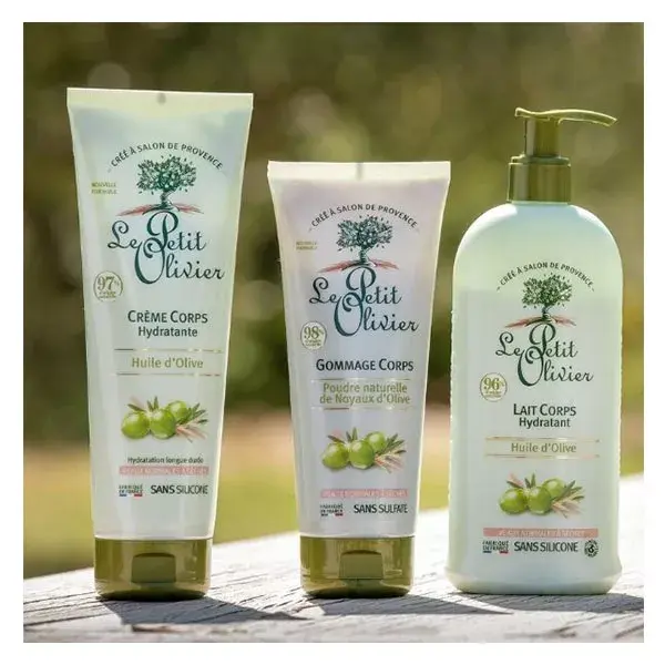 Le Petit Olivier - Esfoliante Corporal - Pó Natural de Semente de Azeitona 200ml