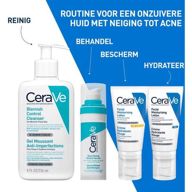CeraVe Anti-Onzuiverheden Reiniger - 236 ML