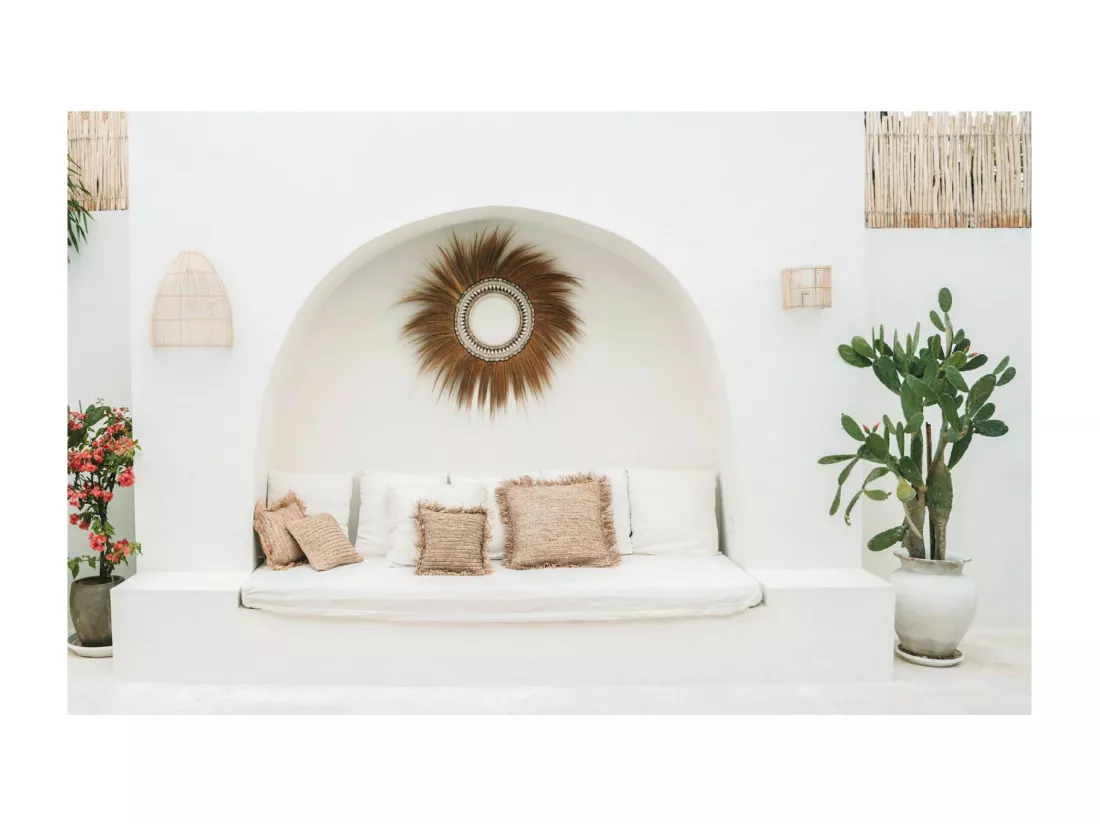 Applique Gigi en rotin par Bazar Bizar