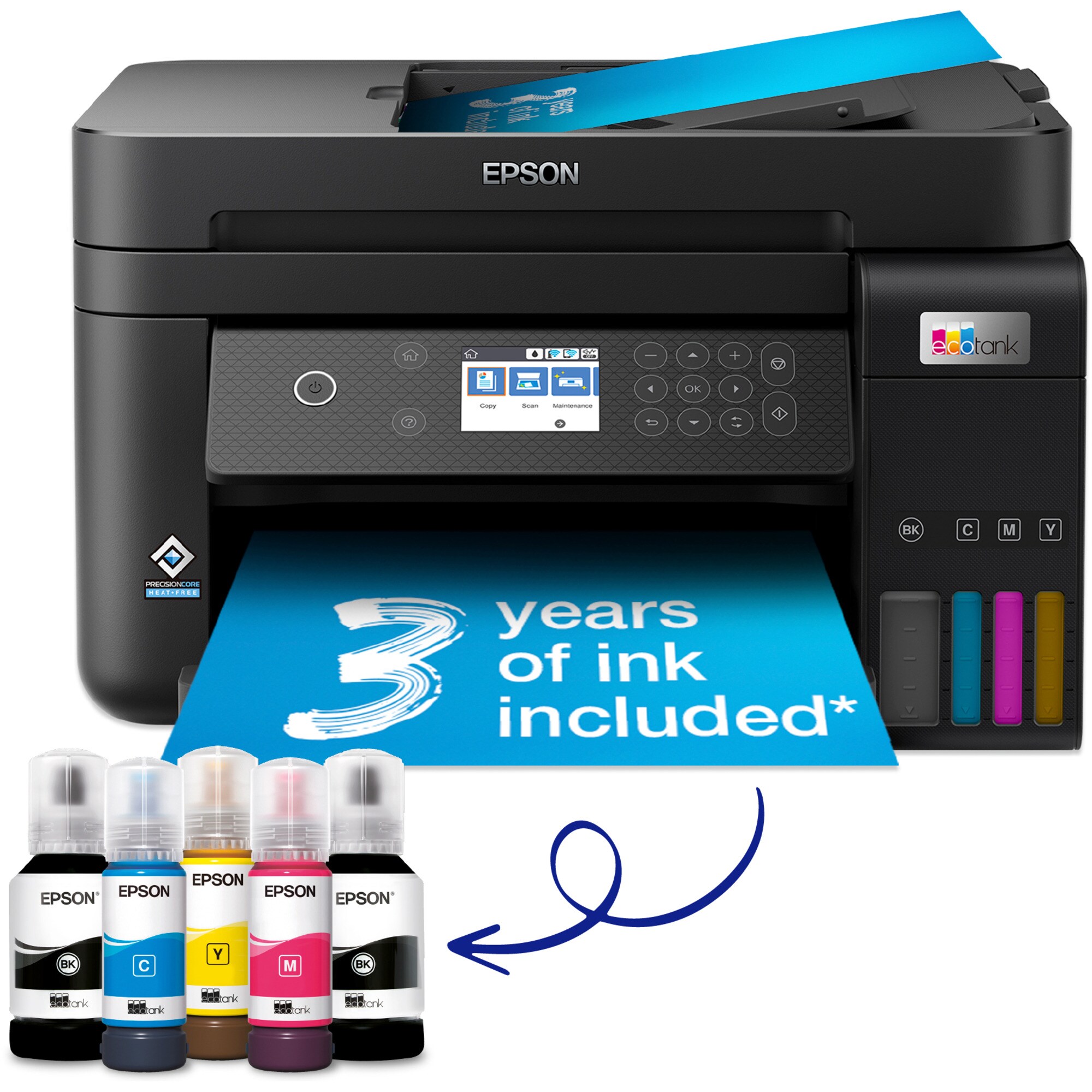 Epson Multifunktionsdrucker EcoTank ET-3850