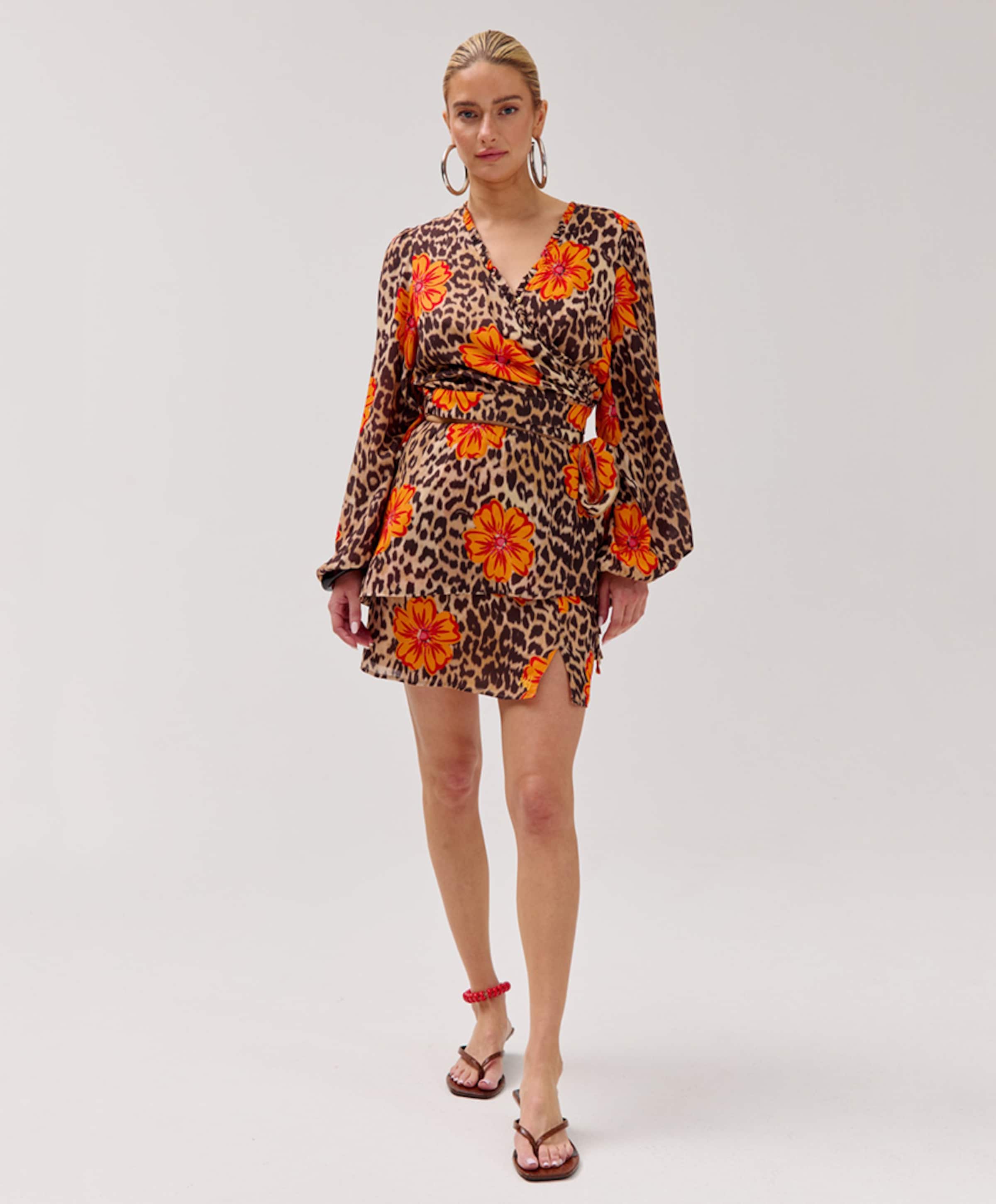 Harper & Yve Dames rok bruin