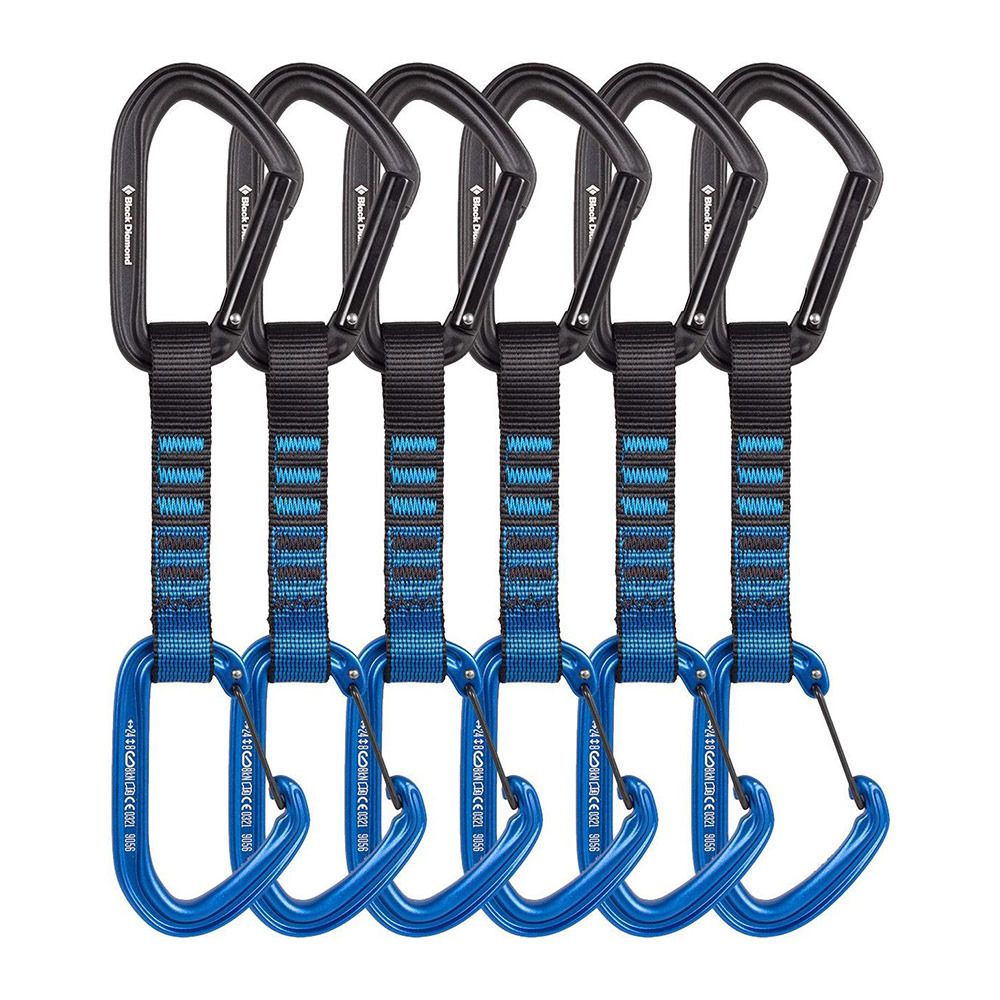 Black Diamond HOTFORGE HYBRID QUICKPACK - Dégaine 12 cm x6 blue
