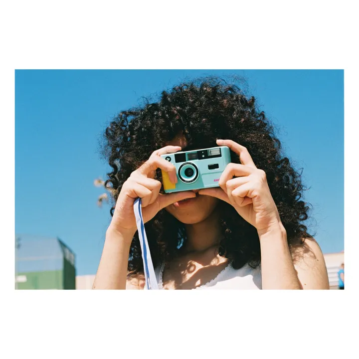 Dubblefilm Appareil photo Show à pellicule | Bleu