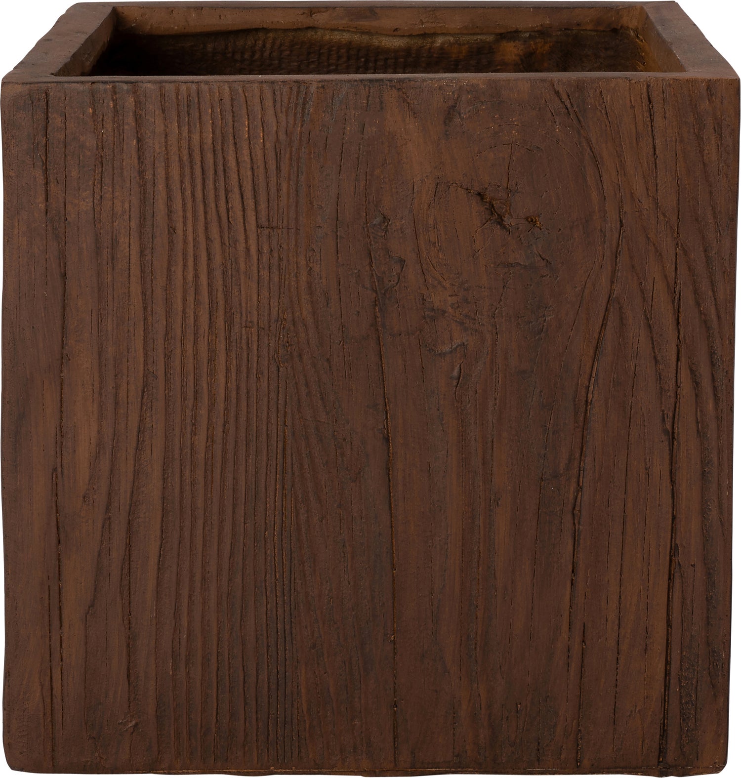 Intratuin bloempot Lisse bruin 24 x 24 x 23 cm