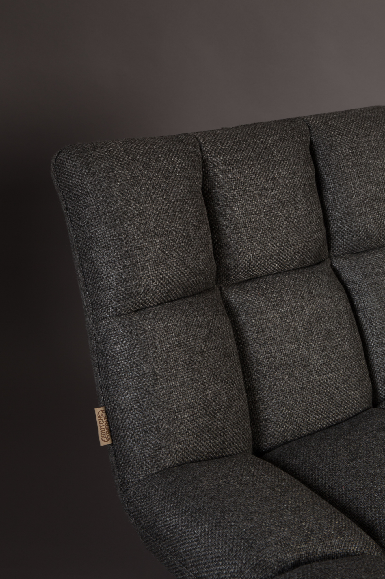 Fauteuil Bar donker grijs