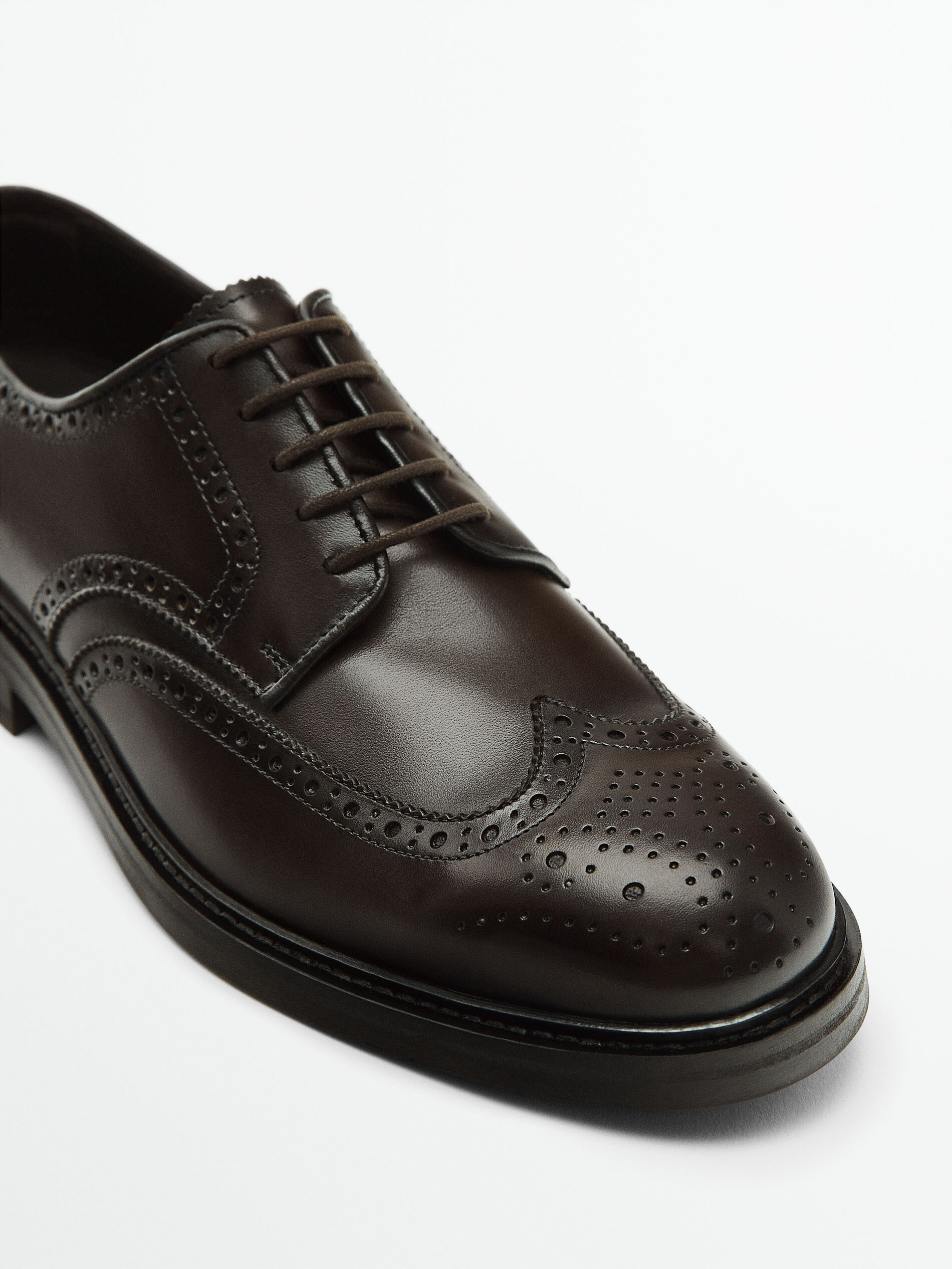 Sapatos brogue marrons - MARROM