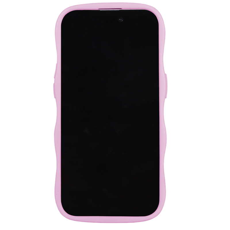 Holdit<br>Mobilcover Wavy Transparent iPhone 14 Pro Max