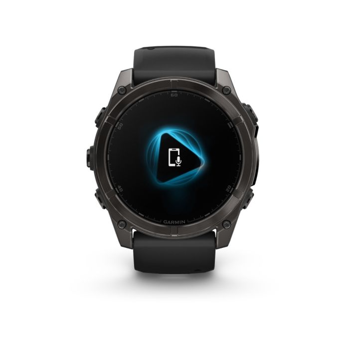Garmin Unisex Ure fēnix® 8 - 51 mm AMOLED Sapphire Sort