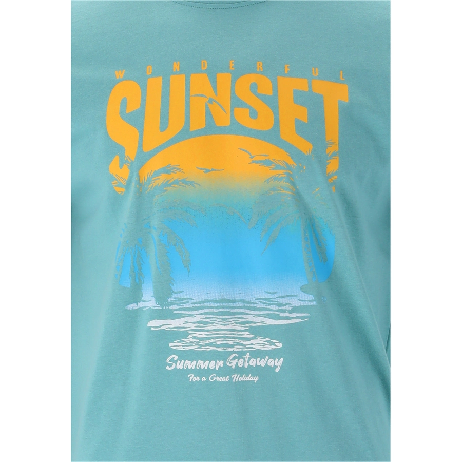 Cruz T-Shirt Nicky 2189 Cameo Blue
