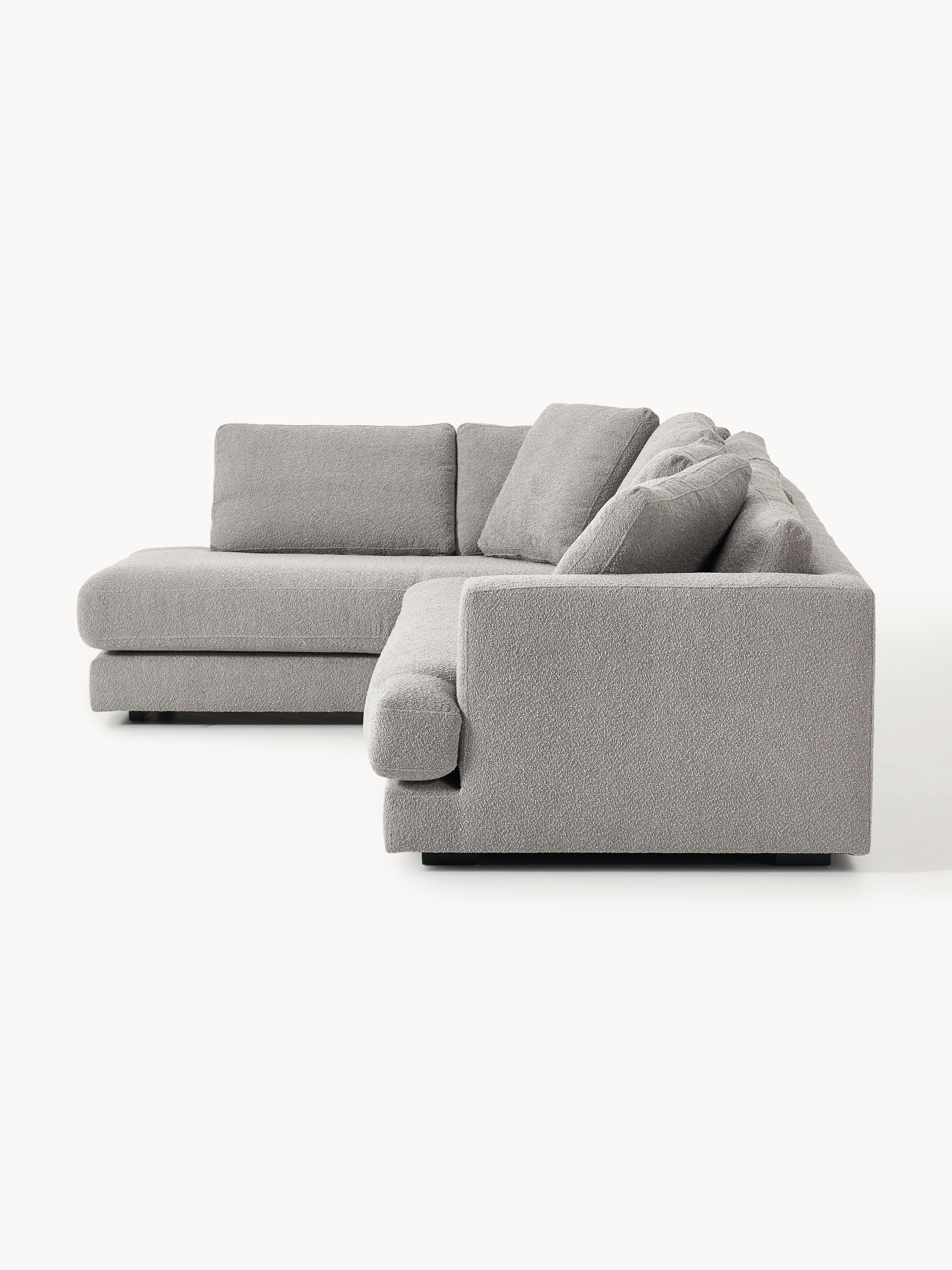 Bouclé hoekbank Tribeca