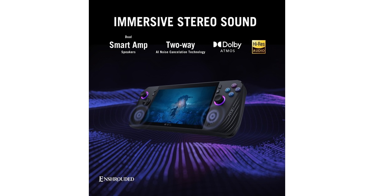 ASUSROG Ally X (RC72LA-NH007W) handheld game console  (Zwart, 24 GB | 1 TB | Wi-Fi 6E | BT | Win 11 | 120 Hz, Tweedekans)