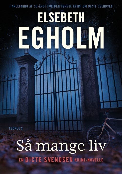 Så Mange Liv - Elsebeth Egholm - Bog