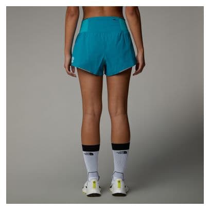 Short The North Face Summit Pacesetter 7.5cm Bleu Femme