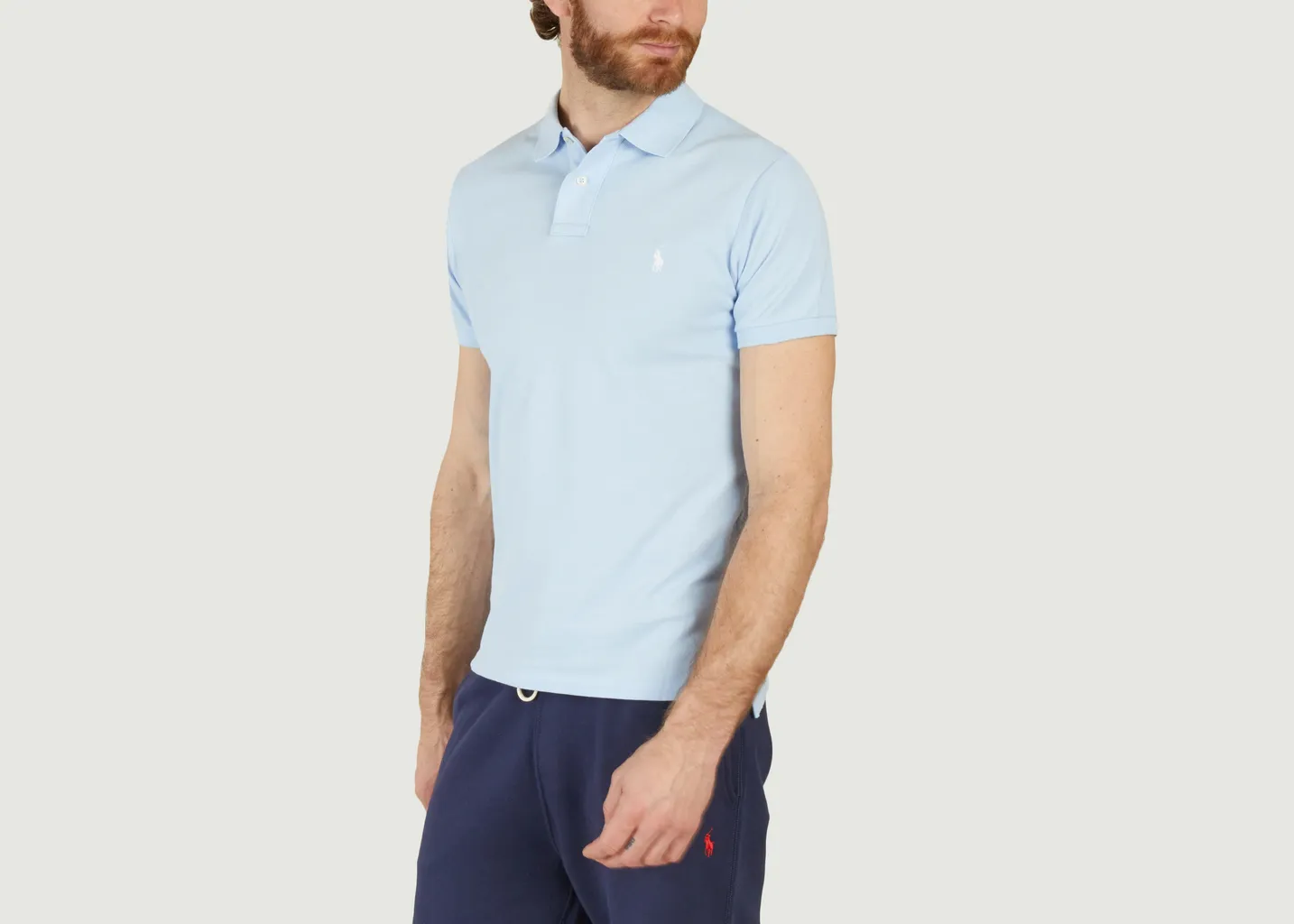Polo cintré en coton piqué Polo Ralph Lauren