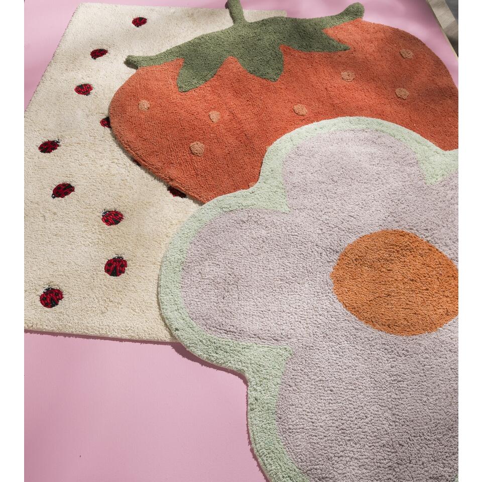 Vloerkleed Ladybird Roze